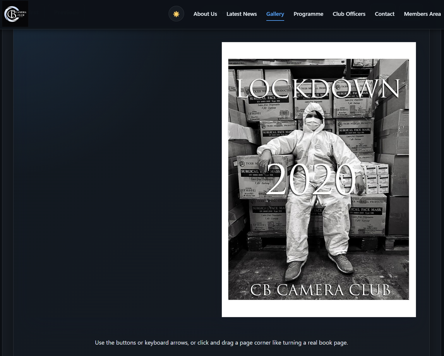 CB Camera Club - Updated Website